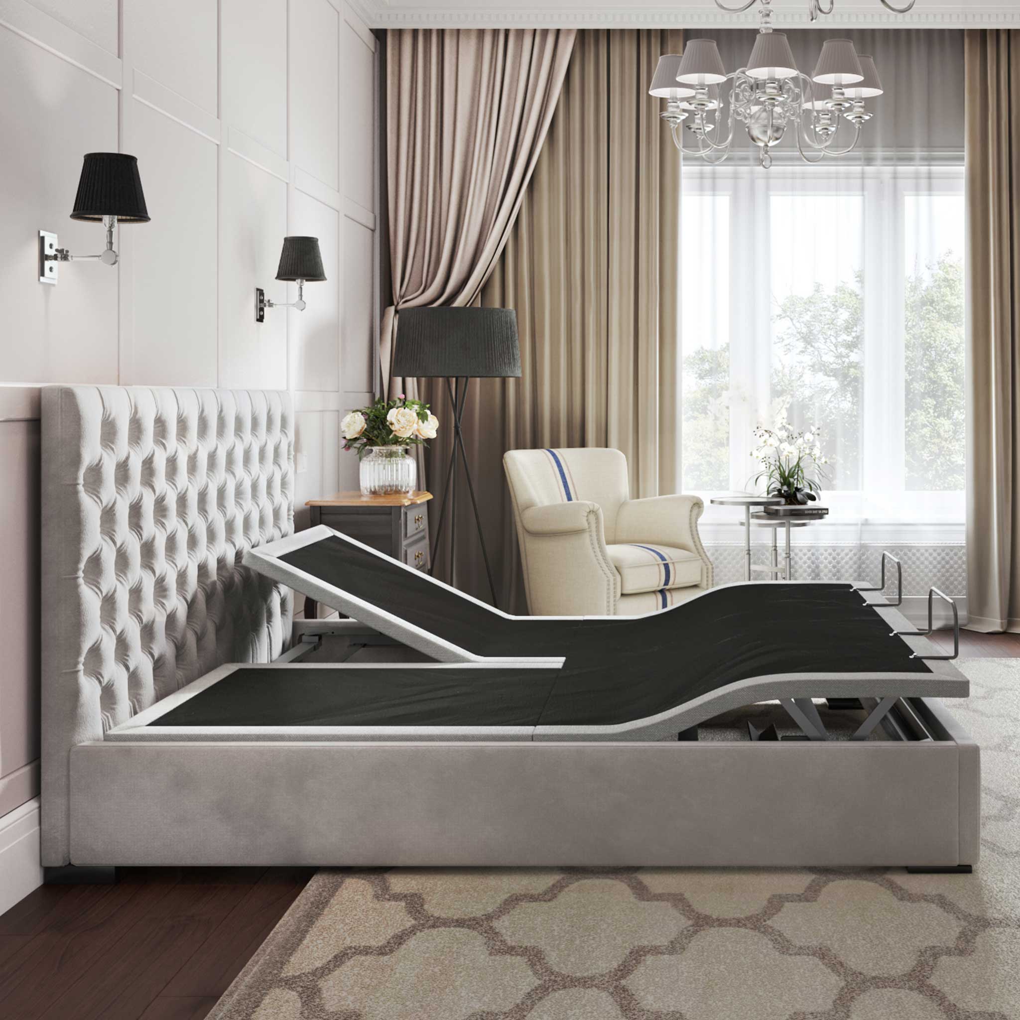Z600 Cama Eléctrica Ajustable - Lunela