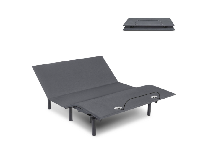 Sistema de Descanso California King Cama Eléctrica Ajustable Z550 &amp; Colchón Lunela Látex Hybrid