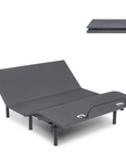 Sistema de Descanso California King Cama Eléctrica Ajustable Z550 & Colchón Lunela Látex Hybrid