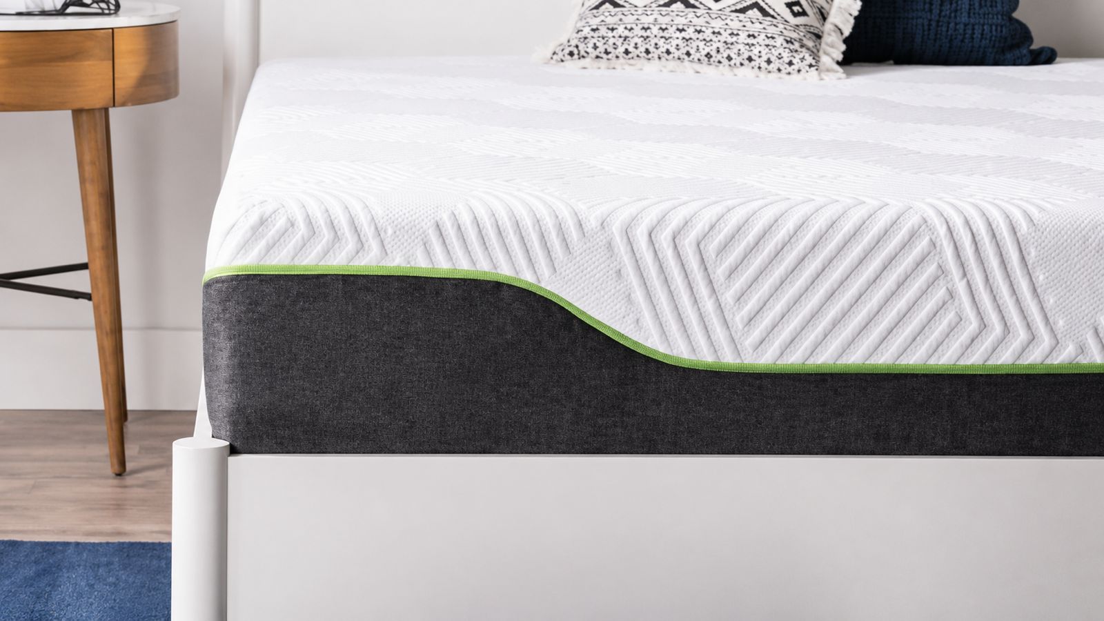 Sistema de Descanso California King Cama Eléctrica Ajustable Z550 &amp; Colchón Lunela Látex Hybrid