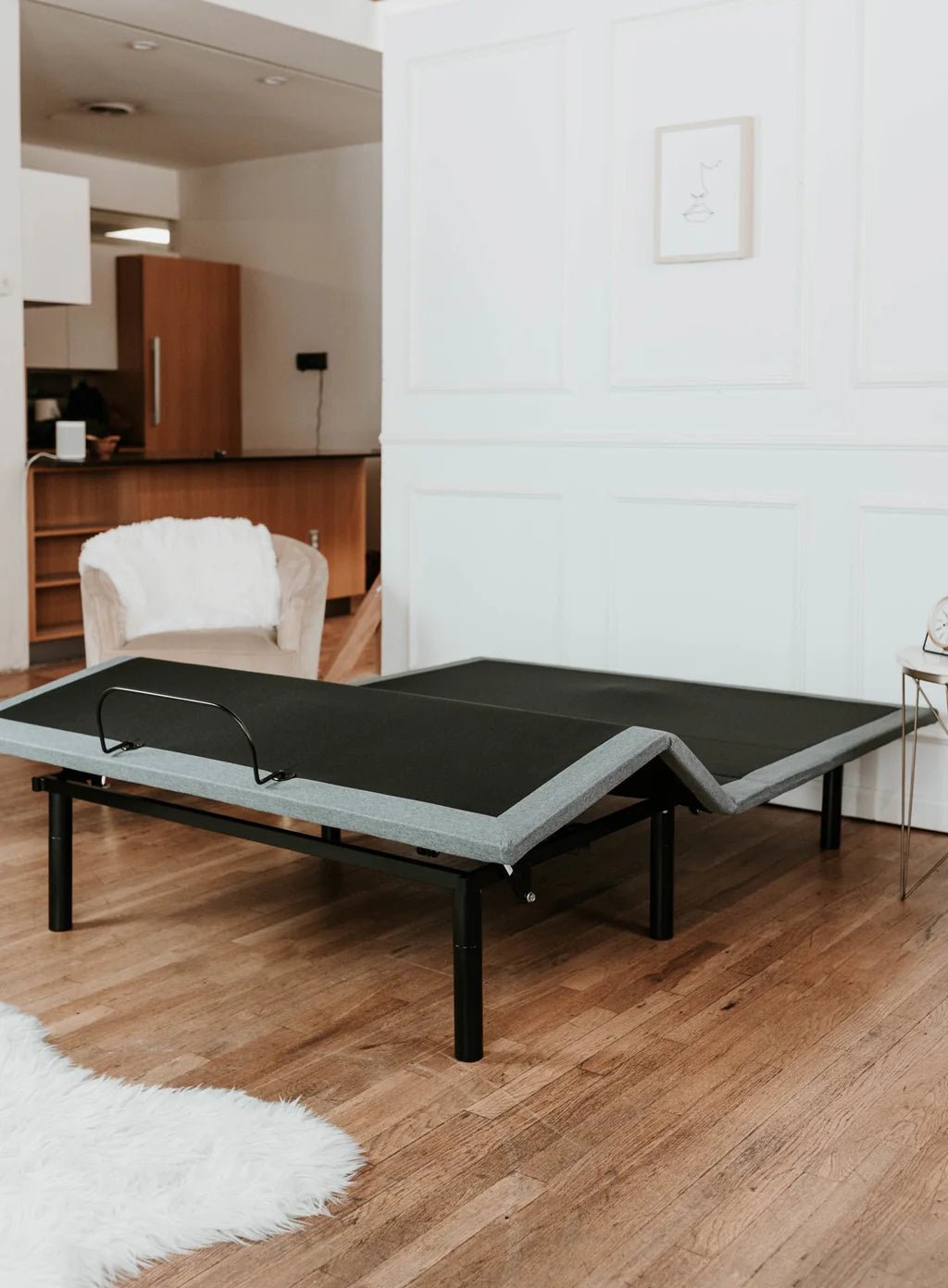 Sistema de Descanso Z767 & Colchón Lunela Látex Hybrid Tamaño California King - Lunela