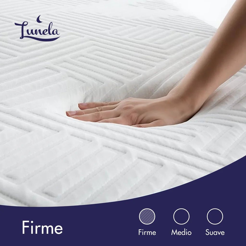 Sistema de Descanso Z767 & Colchón Lunela Látex Hybrid Tamaño California King - Lunela