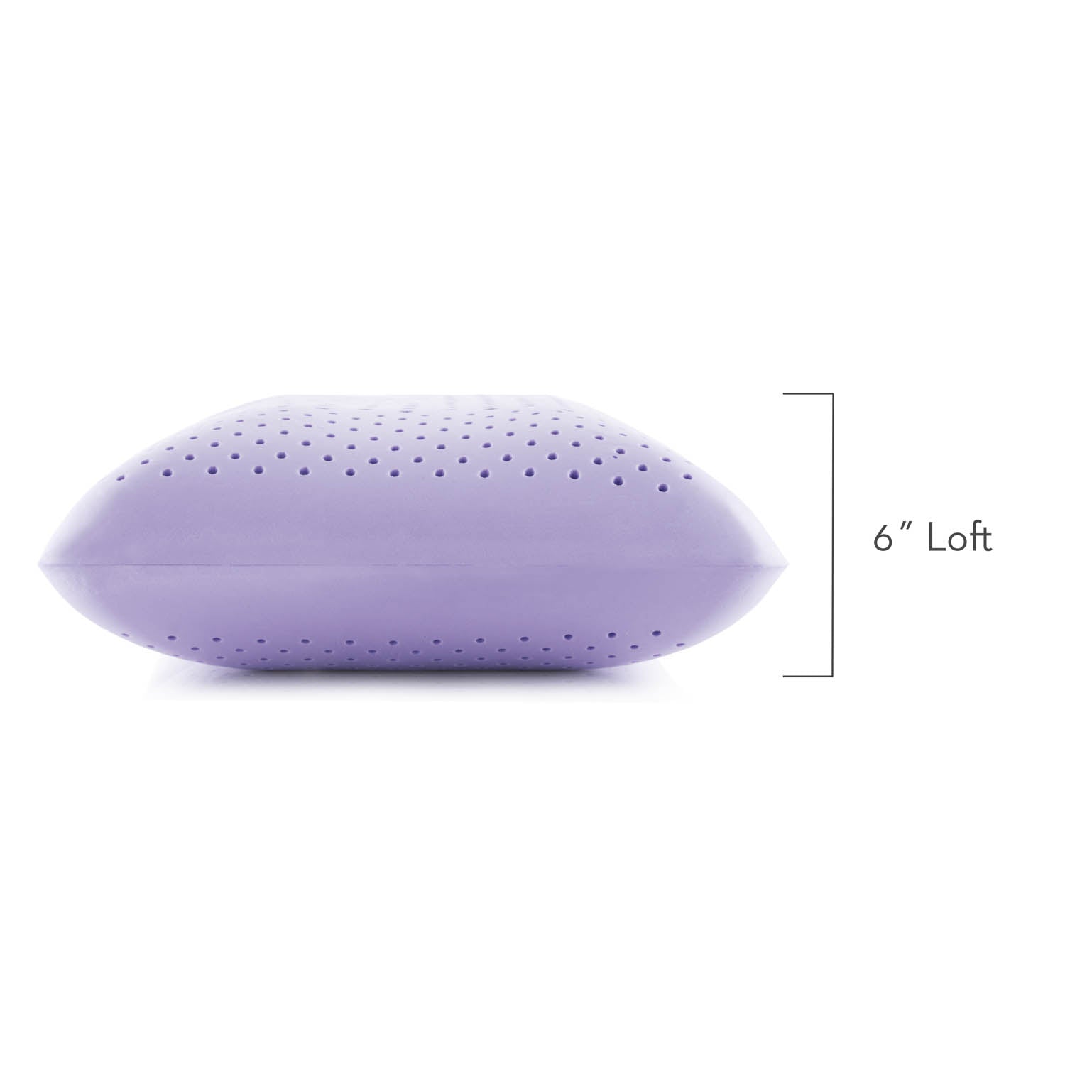 Almohada Z Shoulder Cutout Zoned Lavender - Lunela