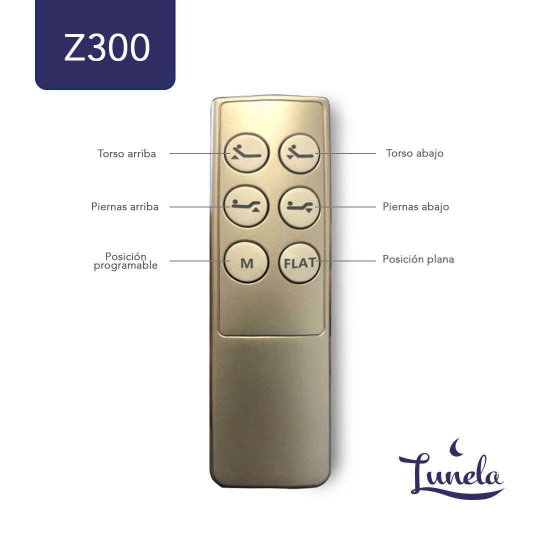 Z300 Cama Eléctrica Ajustable - Lunela